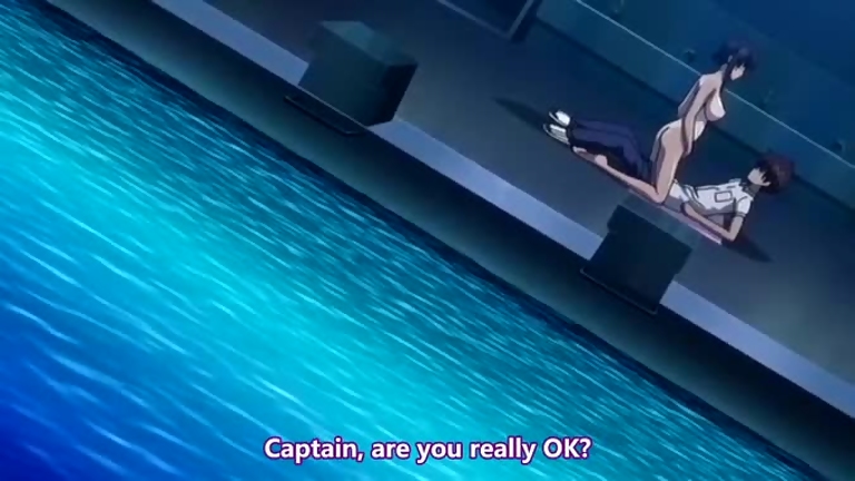 Manga girl naked in the swimming pool - Porn tube