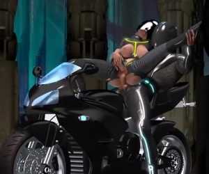 Motorbike Fuck Uncensored 3D Sex